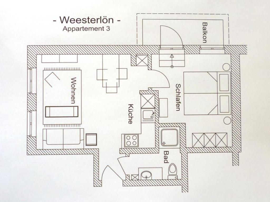 Boetticher Str. 9, W3, Weesterloen Westerland Luaran gambar